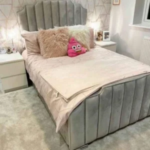 Wing Back Arizona Bed Single - Without Mattress