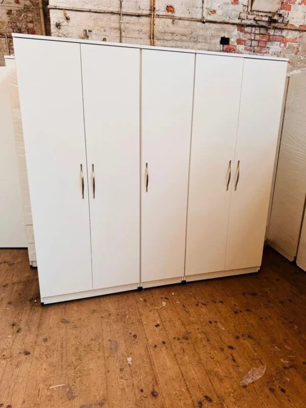 Five Door Wardrobe – Fully Assembled - Furnitish
